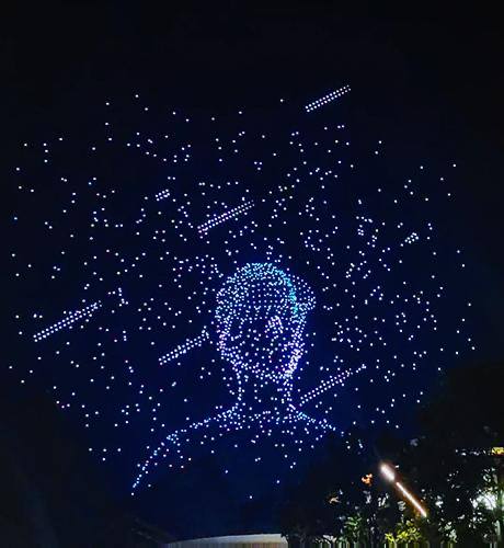 无人机光影之约