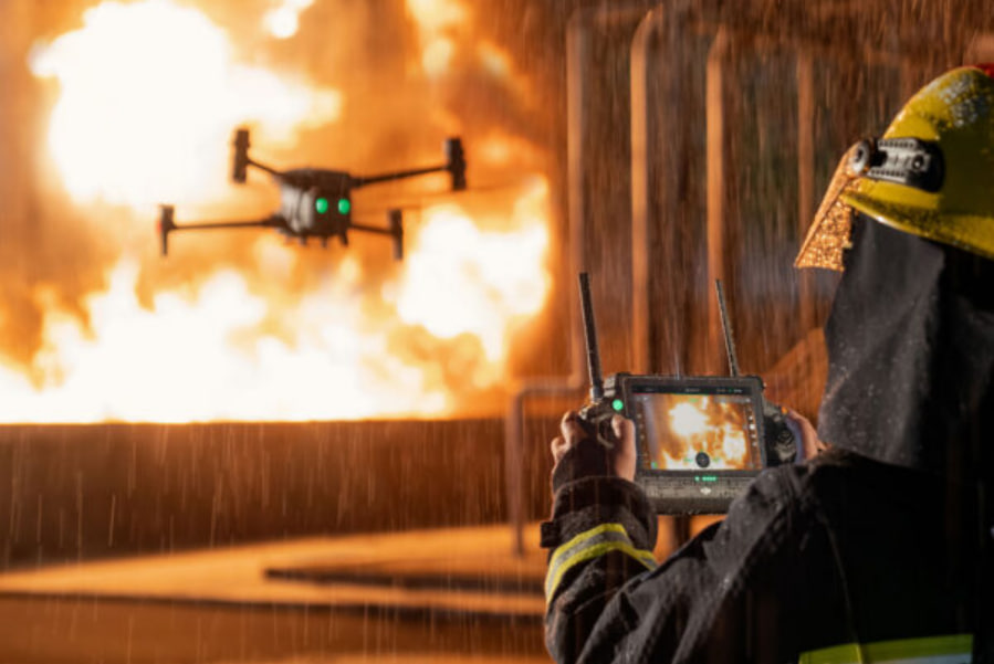无人机消防运用